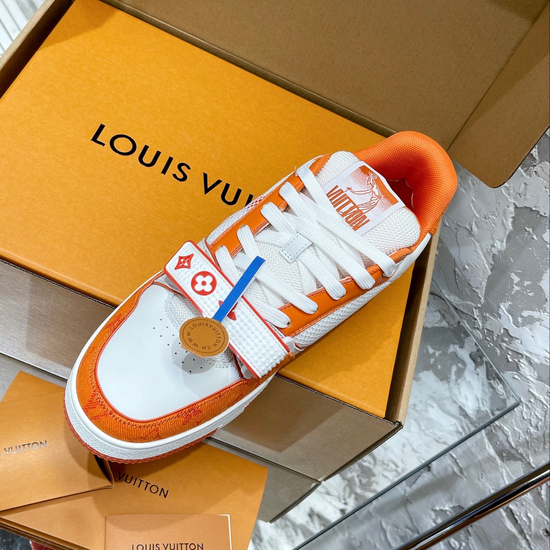 Réplica Louis Vuitton Monogram Denim Orange - Image 2