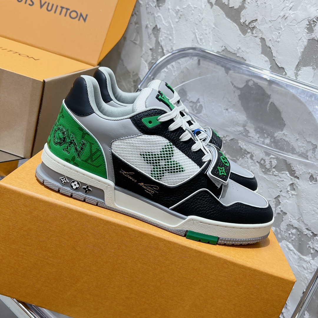 Réplica Louis Vuitton Monogram Denim Black & Green - Image 2