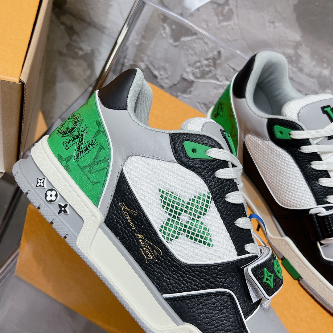 Réplica Louis Vuitton Monogram Denim Black & Green - Image 6