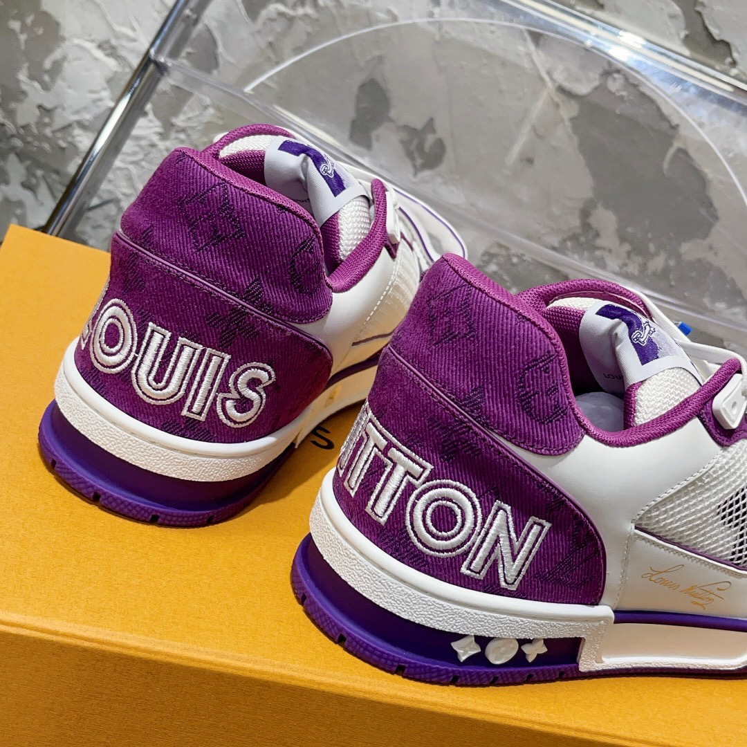 Réplica Louis Vuitton Monogram Denim Purple - Image 2