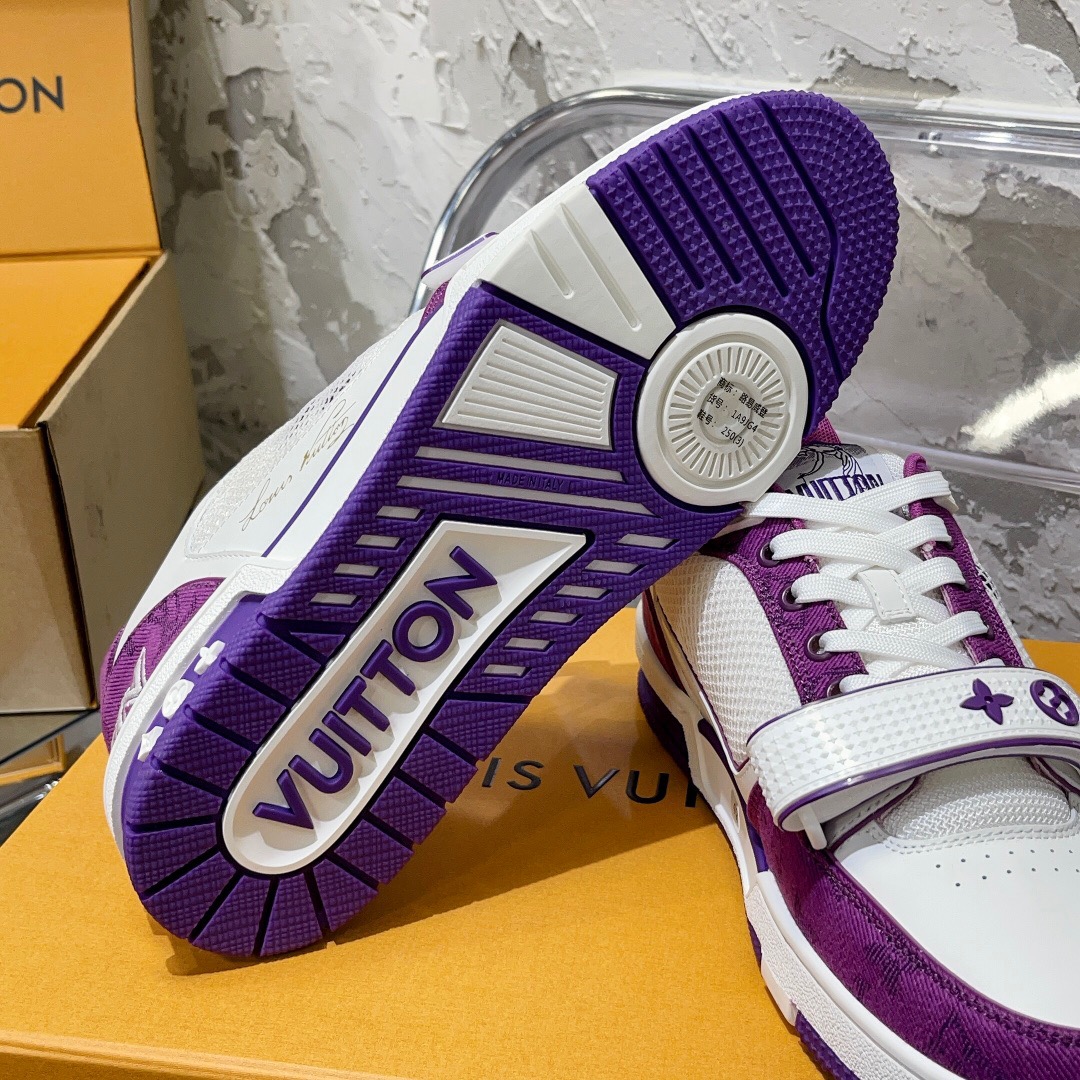 Réplica Louis Vuitton Monogram Denim Purple - Image 3