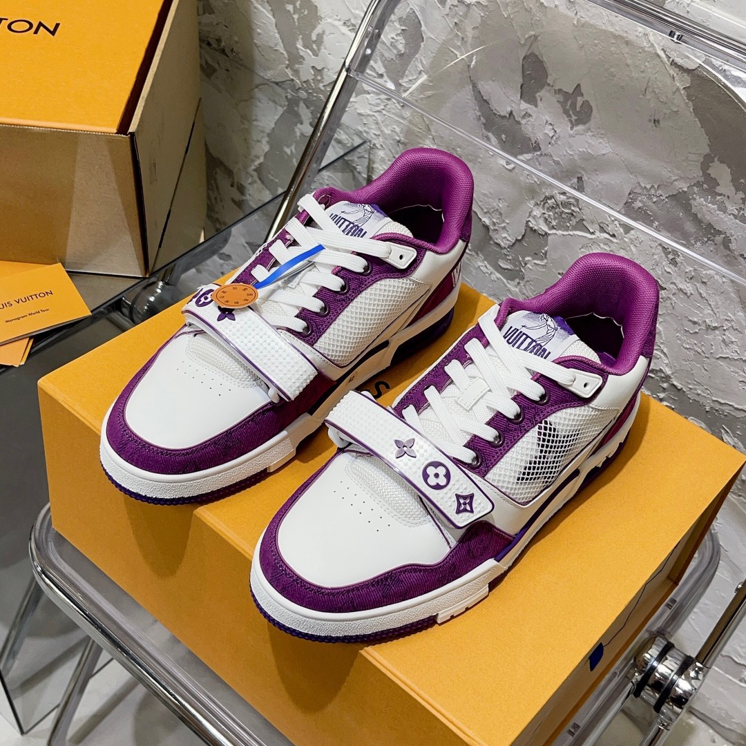 Réplica Louis Vuitton Monogram Denim Purple - Image 4