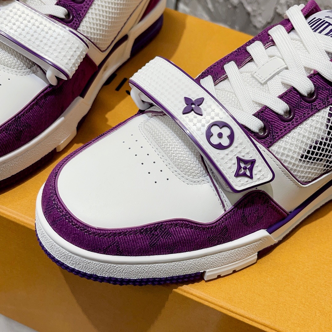 Réplica Louis Vuitton Monogram Denim Purple - Image 5